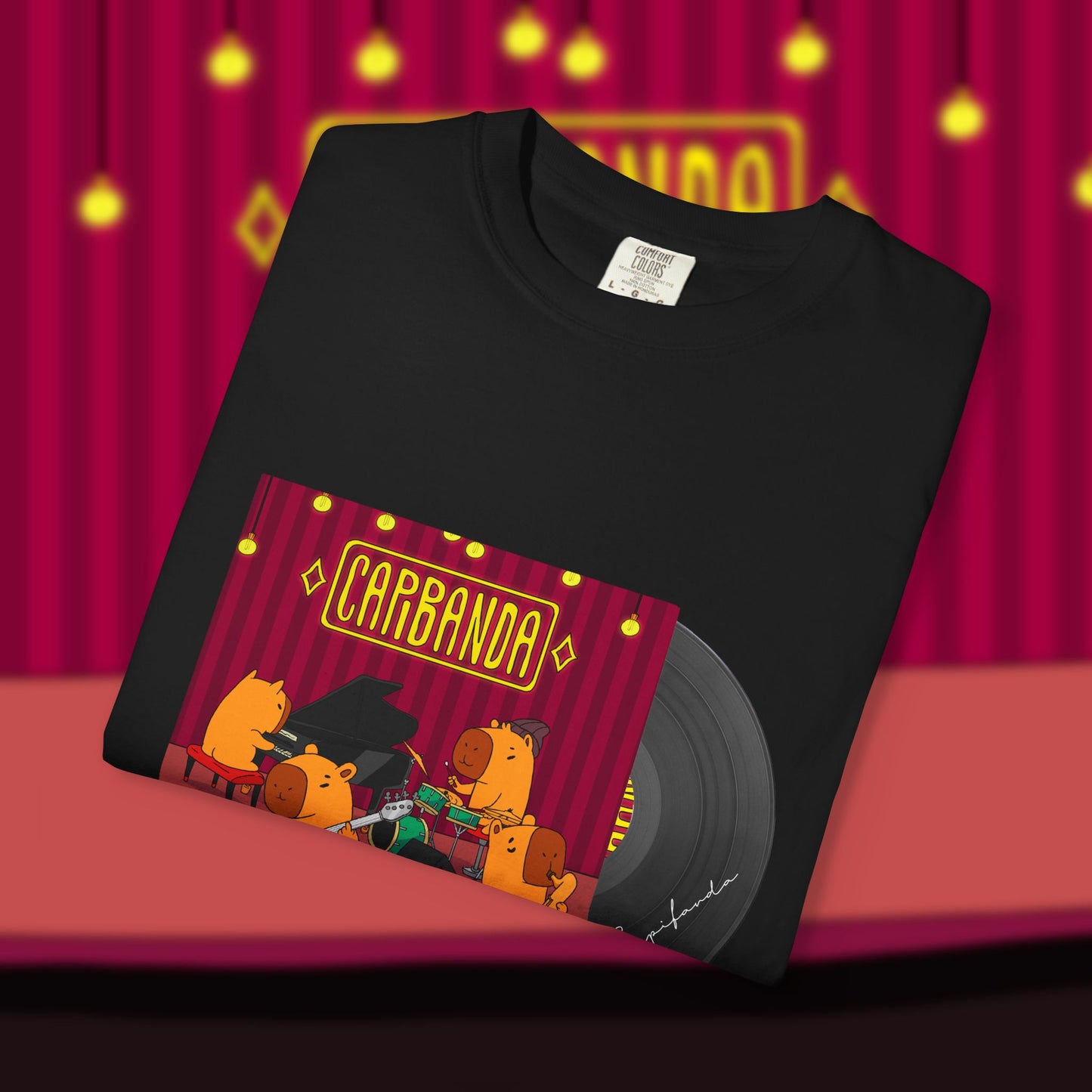 T-shirt - Capibanda Vinil
