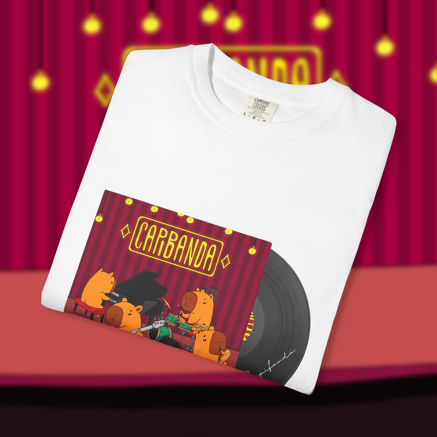 T-shirt - Capibanda Vinil