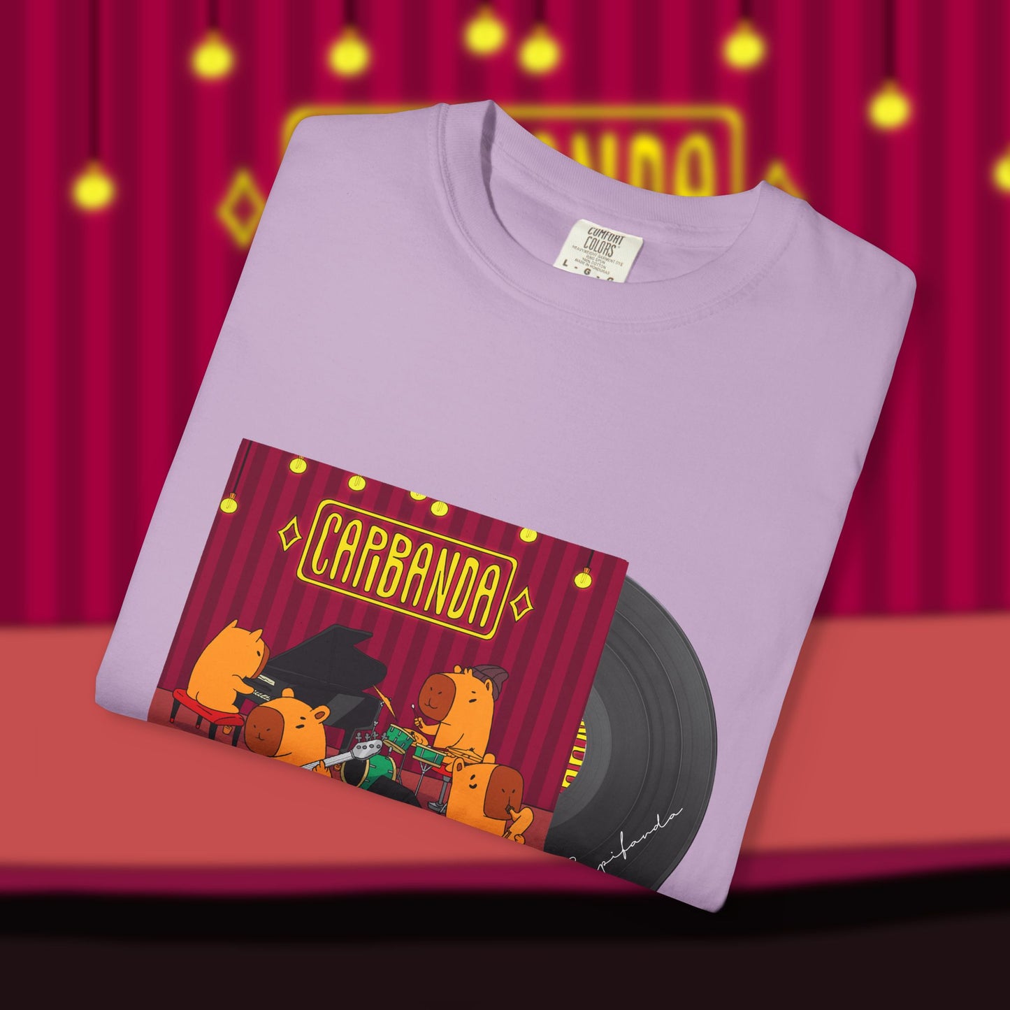T-shirt - Capibanda Vinil