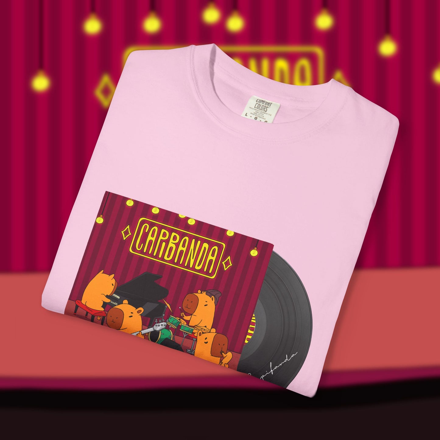T-shirt - Capibanda Vinil