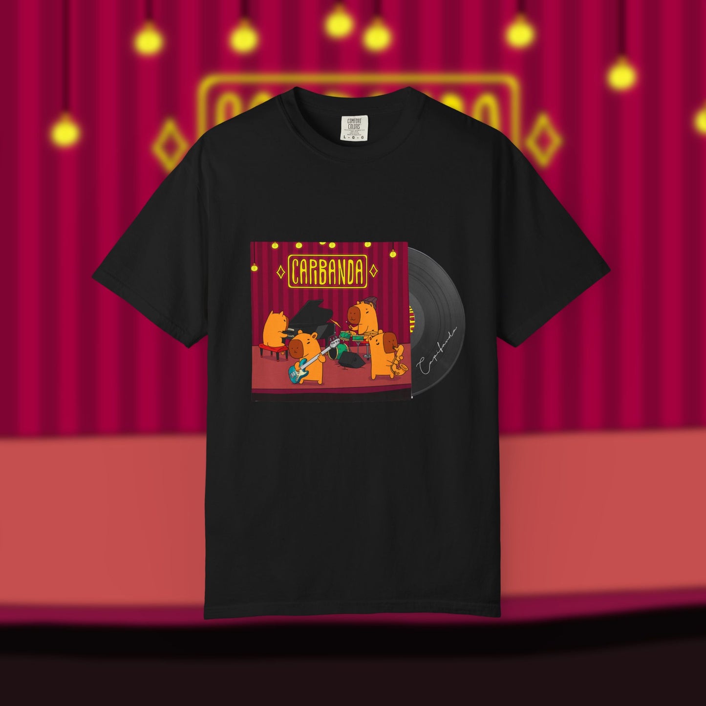 T-shirt - Capibanda Vinil