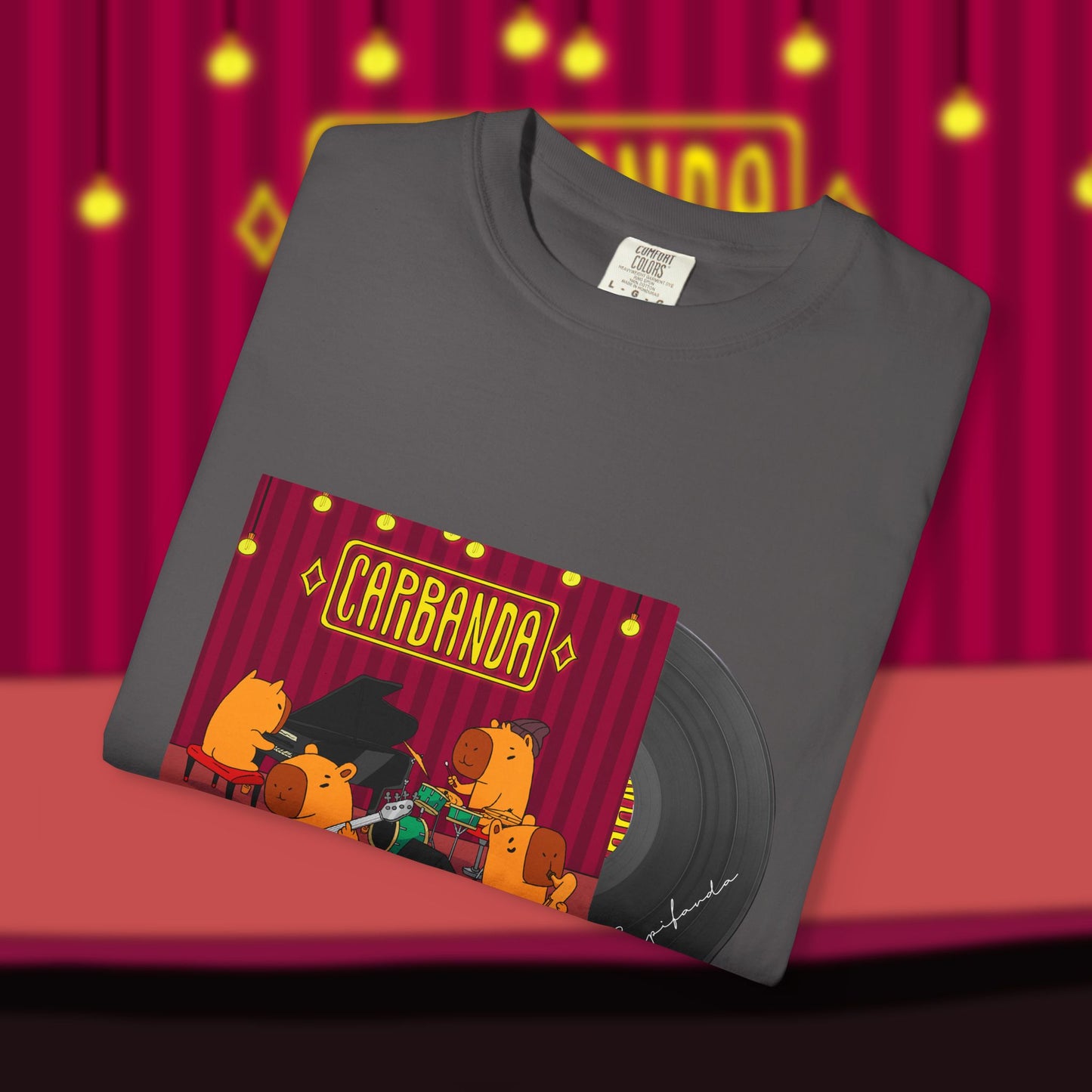 T-shirt - Capibanda Vinil