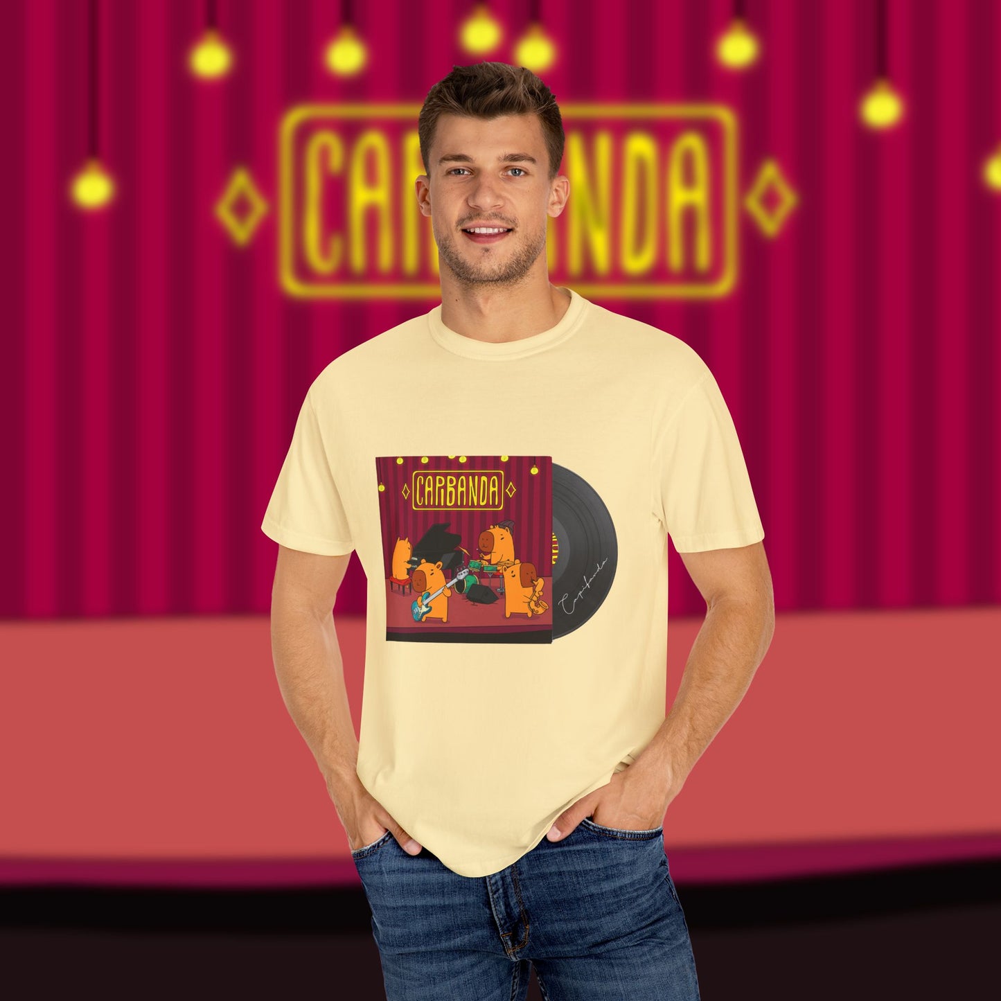 T-shirt - Capibanda Vinil
