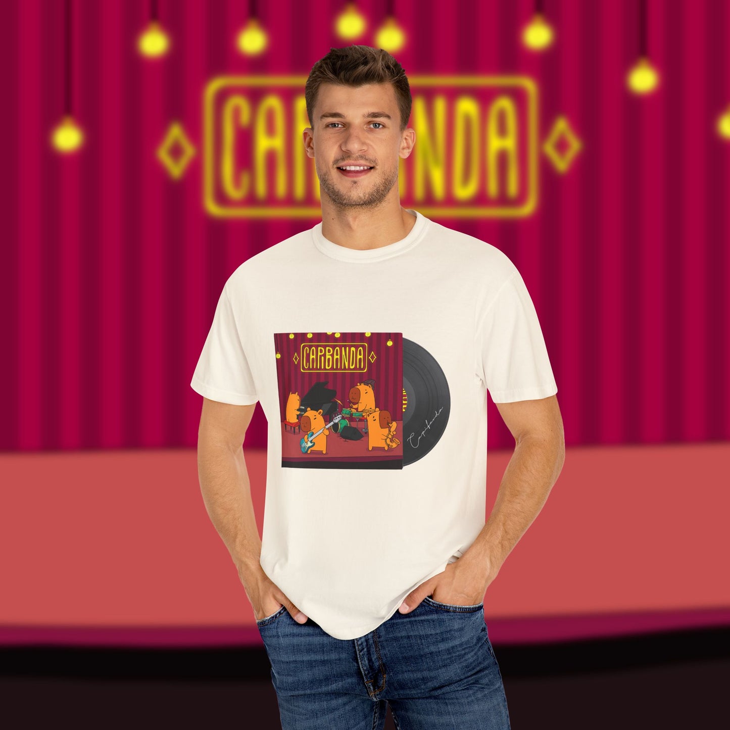 T-shirt - Capibanda Vinil