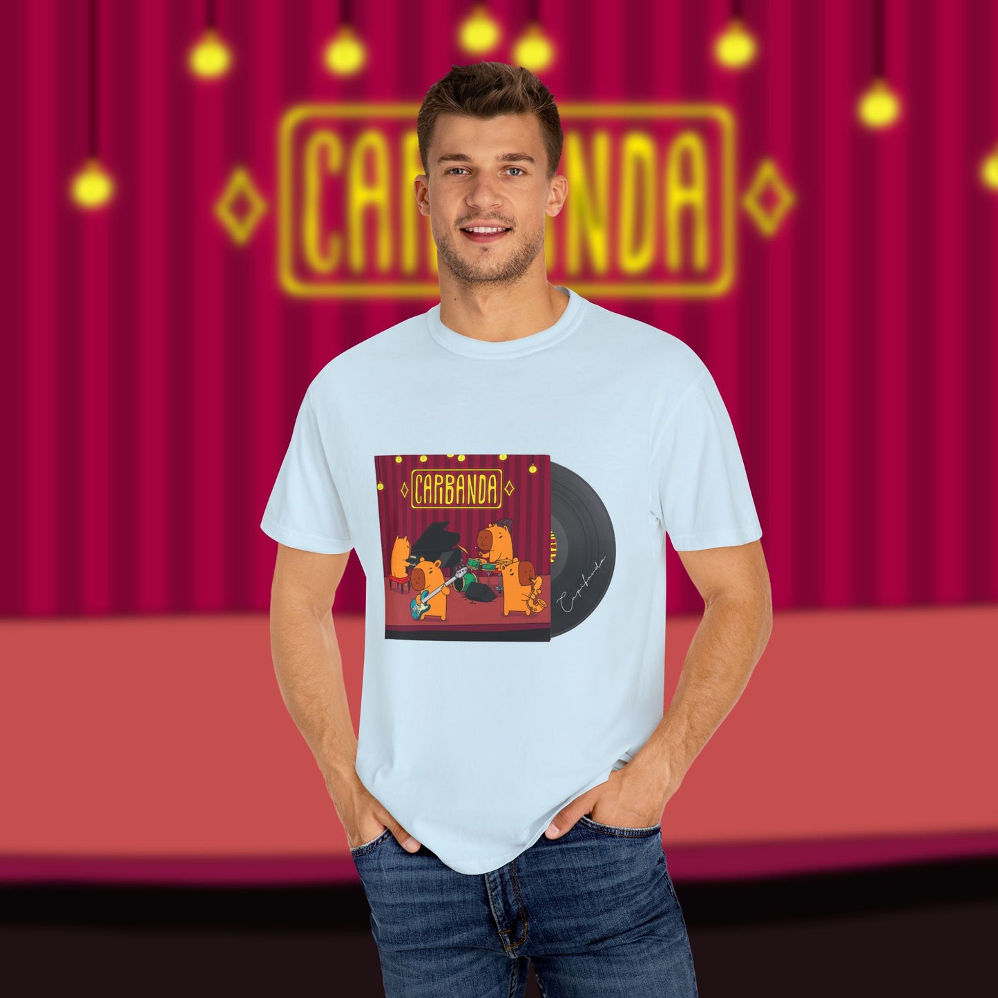 T-shirt - Capibanda Vinil
