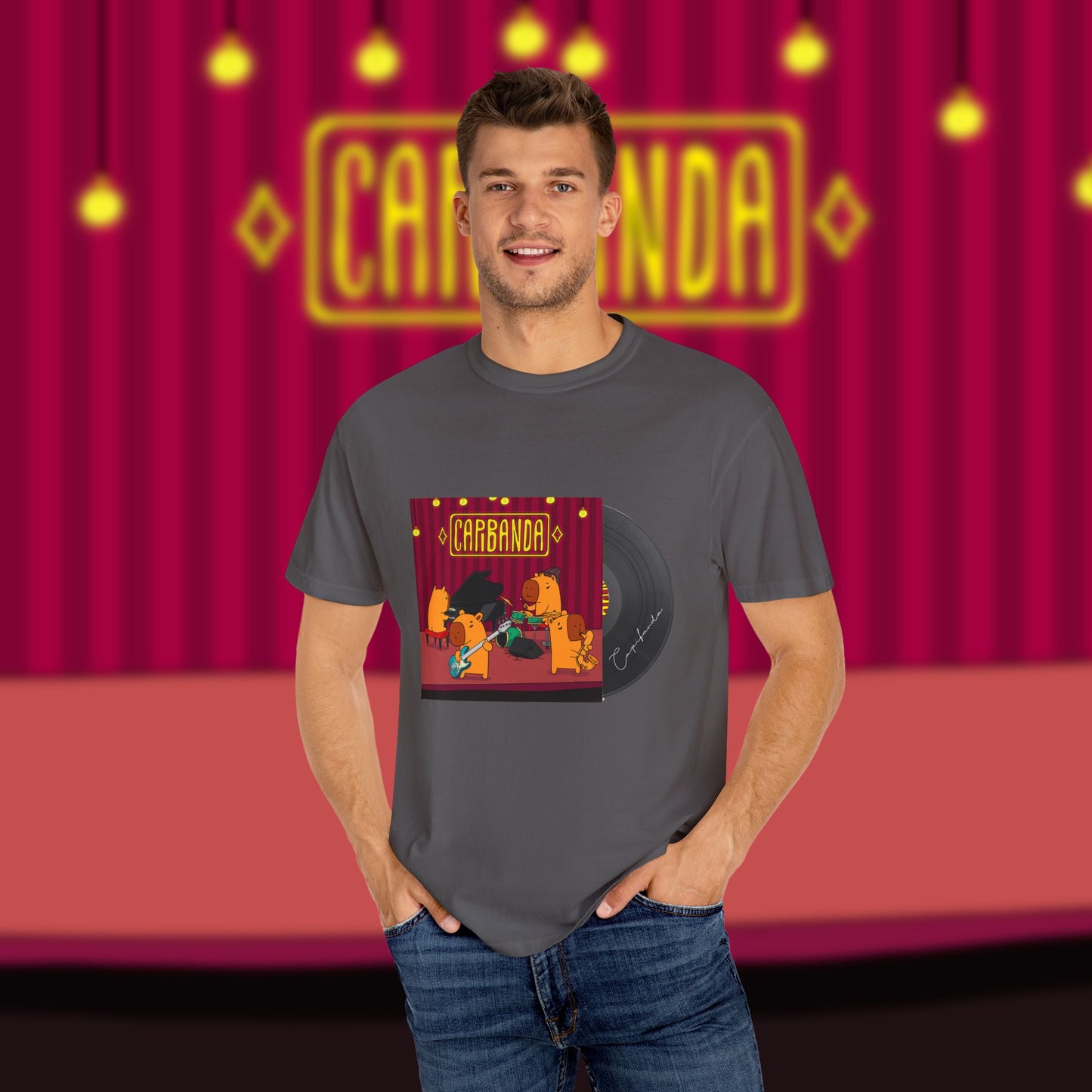 T-shirt - Capibanda Vinil