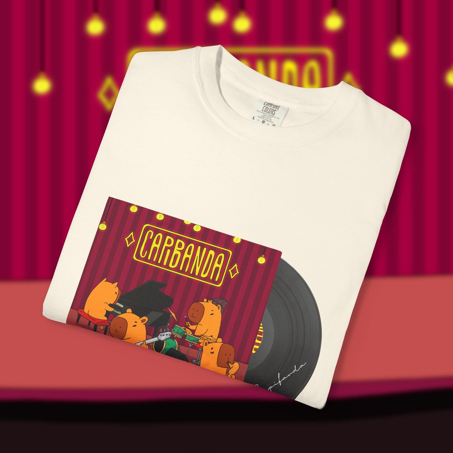 T-shirt - Capibanda Vinil