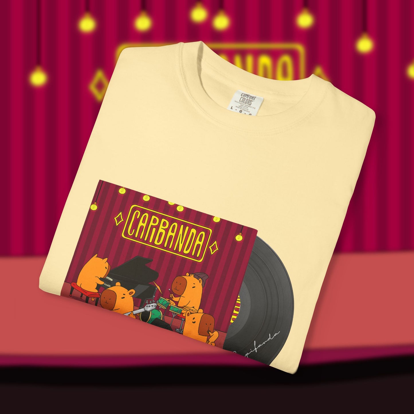 T-shirt - Capibanda Vinil