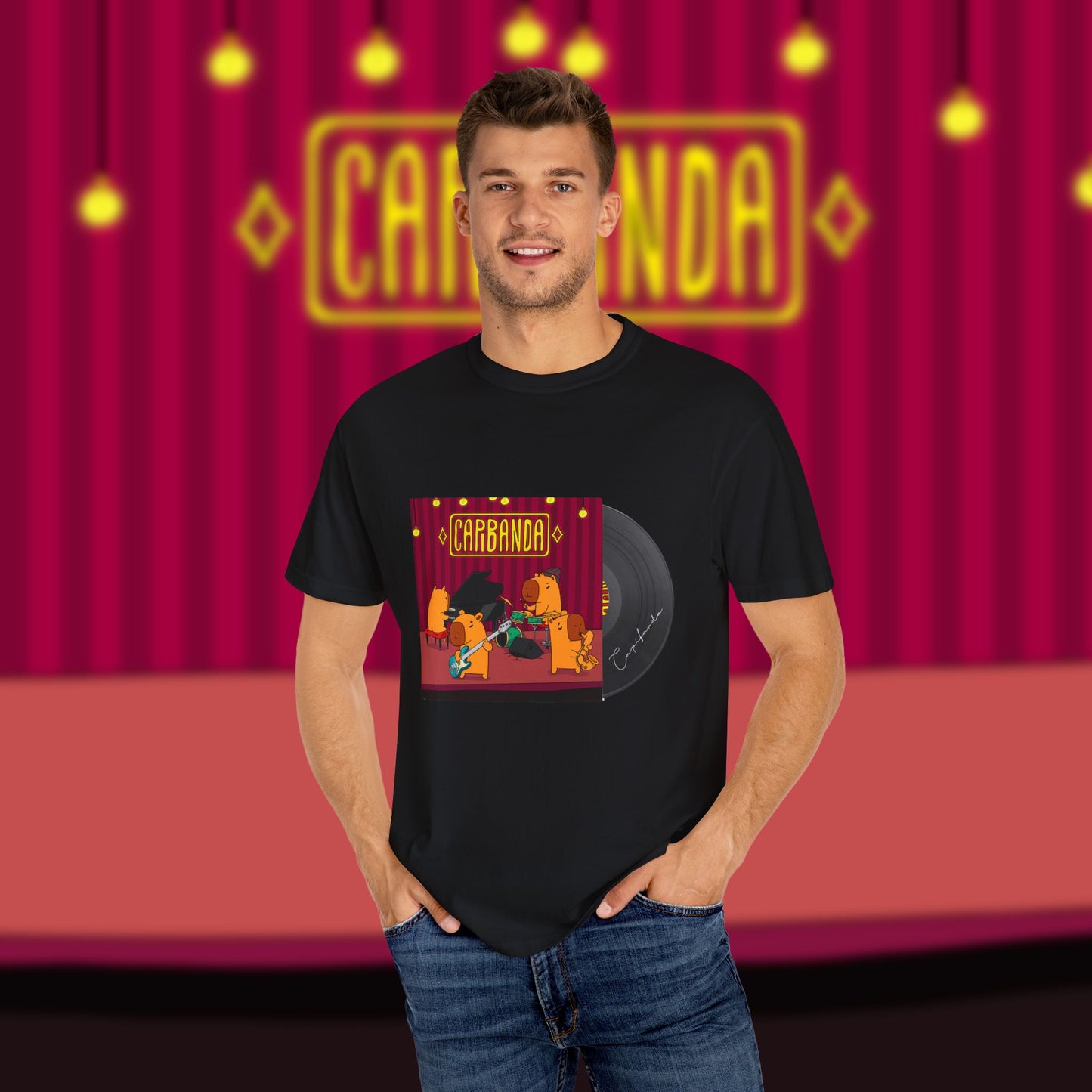 T-shirt - Capibanda Vinil