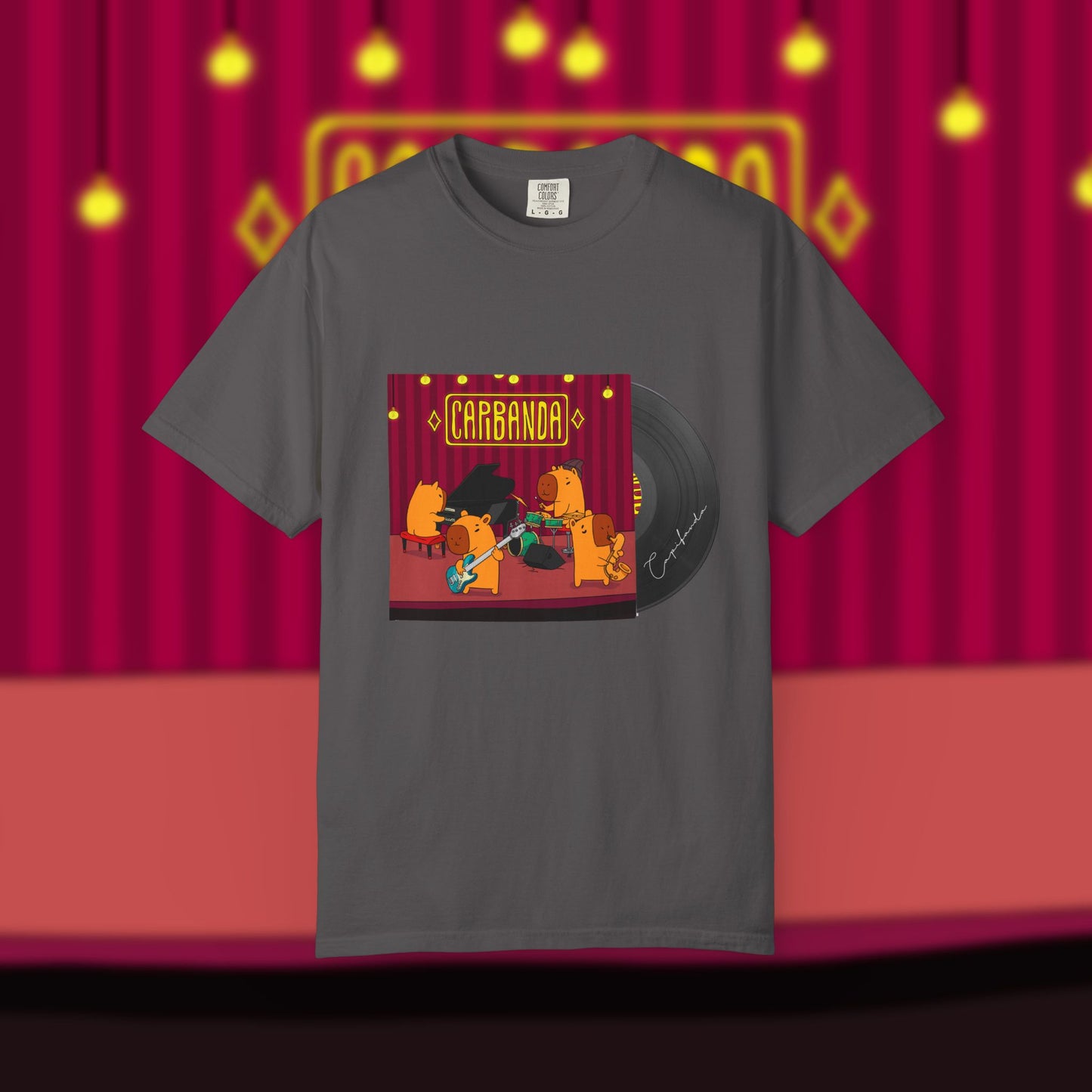 T-shirt - Capibanda Vinil