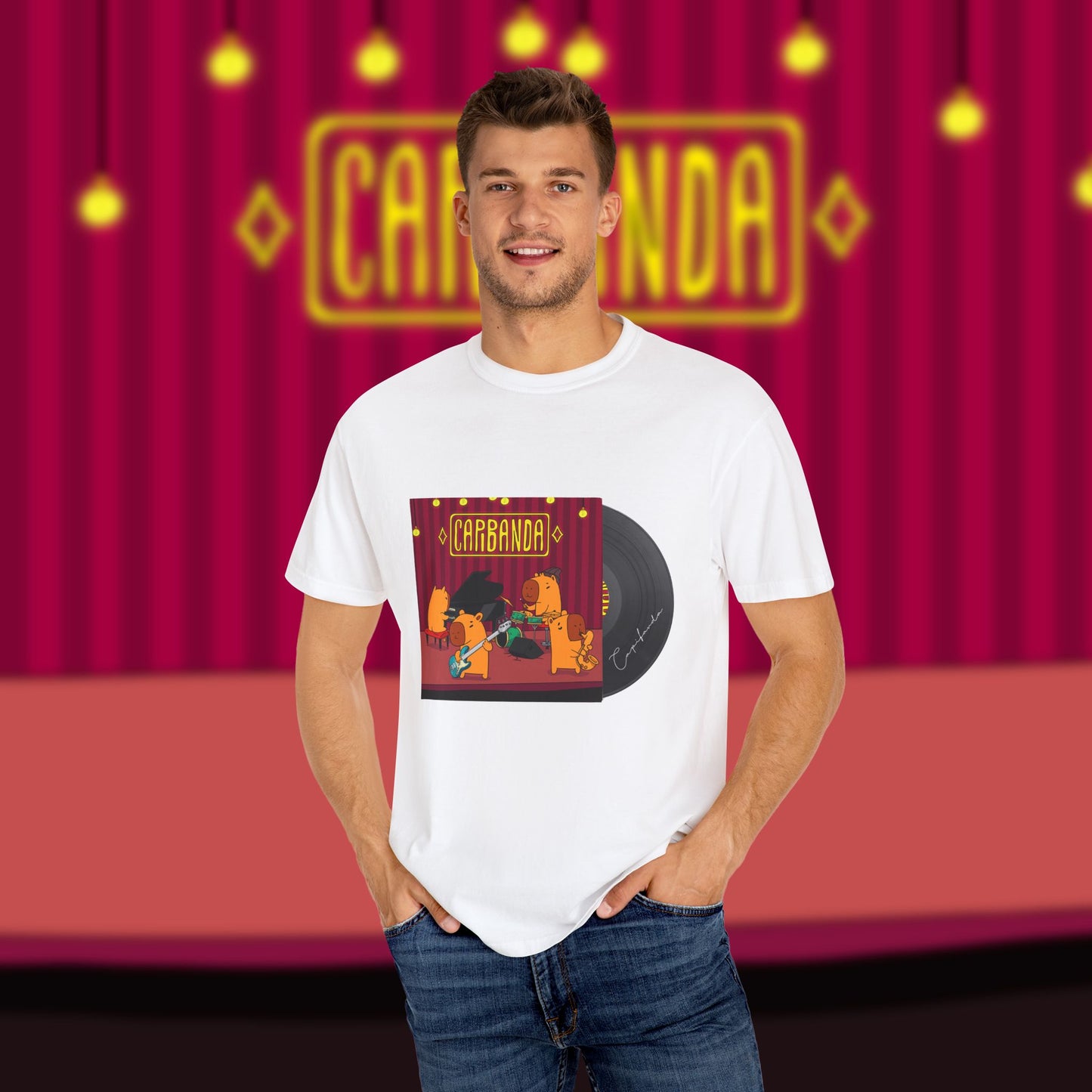 T-shirt - Capibanda Vinil